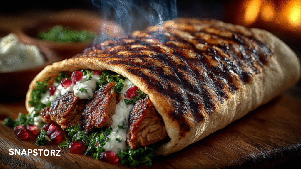 Step-by-step recipe details Shawarma Band