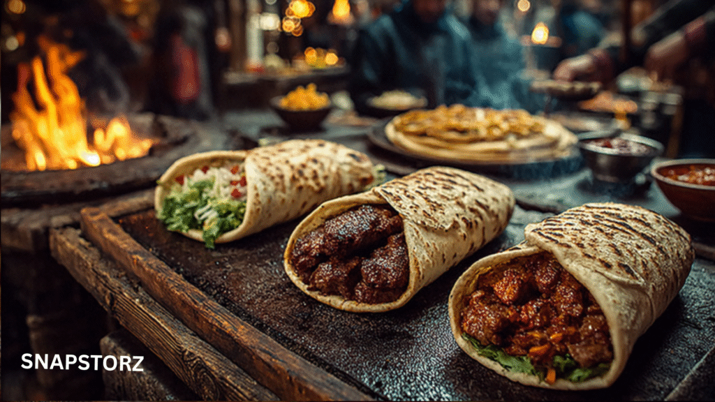 Ingredients used in Shawarma Bund