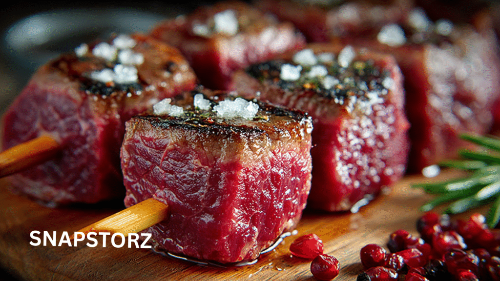 How to cut steak for kebabs