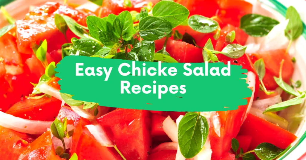 Easy Chicken Salad Recipe